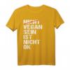 Lustiges Anti Veganer Spruch T-Shirt - Humorvolles Geschenk für Nicht-Veganer, Perfekt für Geburtstag & Weihnachten