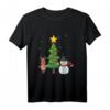 Rentier, Schneemann, Christbaum Weihnachts T-Shirt – Lustiges Festtagsdesign als Geschenk für Weihnachten, Geburtstag oder Einweihungsparty