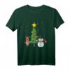 Rentier, Schneemann, Christbaum Weihnachts T-Shirt – Lustiges Festtagsdesign als Geschenk für Weihnachten, Geburtstag oder Einweihungsparty