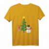 Rentier, Schneemann, Christbaum Weihnachts T-Shirt – Lustiges Festtagsdesign als Geschenk für Weihnachten, Geburtstag oder Einweihungsparty