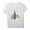 Rentier, Schneemann, Christbaum Weihnachts T-Shirt – Lustiges Festtagsdesign als Geschenk für Weihnachten, Geburtstag oder Einweihungsparty