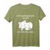 Ich Schnarche Nicht Ich Schnurre Katzen Pyjama Schlaf T-Shirt - Lustiges Geschenk für Katzenliebhaber und Katzenmamas