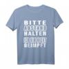 Bitte Abstand Halten Ich Bin Nicht Geimpft T-Shirt - Humorvolles Outfit für Ungeimpfte und Impfskeptiker, Geschenk für Corona-Schutzbewusste
