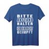 Bitte Abstand Halten Ich Bin Nicht Geimpft T-Shirt - Humorvolles Outfit für Ungeimpfte und Impfskeptiker, Geschenk für Corona-Schutzbewusste