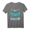 Schildmaid Wikinger T-Shirt für Frauen – Starkes Statement gegen Prinzessinnen, klassisch geschnitten, nordische Mythologie