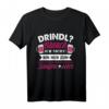 Dirndl Brauch Ich Nicht T-Shirt - Lustiges Oktoberfest Ersatz für Frauen mit Bierkrug-Design, perfekt für Wiesn & Bierzelt