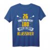 Darts 26 nicht 180 - Lustiges Dart Spruch T-Shirt für Dartfans & Dartspieler, Geschenkidee für Dart WM & Turniere