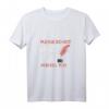Bitte ärgern Sie die Autorin nicht, sie könnte Sie in ein Buch schreiben - Witziges T-Shirt für Autoren, Schriftsteller & Literaturfans