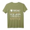 Nicht Ansprechen Vor Dem Ersten Kaffee - Morgenmuffel T-Shirt, perfektes Geschenk für Kaffeeliebhaber und Humorvolle Freunde
