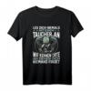 Leg dich nicht mit Taucher an - Exklusives Tauchen Geschenk T-Shirt für Taucher, Tauchlehrer & Unterwasser-Enthusiasten