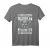 Leg dich nicht mit Taucher an - Exklusives Tauchen Geschenk T-Shirt für Taucher, Tauchlehrer & Unterwasser-Enthusiasten