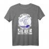 Schwimmabzeichen Nicht Angeben Aber Silber Ist Schon Cool T-Shirt – Lustiges Schwimmer Geschenk für Schwimmfans und Wassersportliebhaber
