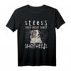 Stress mich nicht sonst Shepherds Australian Aussie T-Shirt – Lustiges Hundespruch-Shirt für Australian Shepherd Fans & Hundebesitzer als Geschenkidee