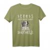 Stress mich nicht sonst Shepherds Australian Aussie T-Shirt – Lustiges Hundespruch-Shirt für Australian Shepherd Fans & Hundebesitzer als Geschenkidee