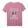 Stress mich nicht sonst Shepherds Australian Aussie T-Shirt – Lustiges Hundespruch-Shirt für Australian Shepherd Fans & Hundebesitzer als Geschenkidee