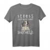 Stress mich nicht sonst Shepherds Australian Aussie T-Shirt – Lustiges Hundespruch-Shirt für Australian Shepherd Fans & Hundebesitzer als Geschenkidee