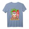 Lustiges Weihnachtsmann im Sommer Surfbrett T-Shirt – Perfekt für Strand, Hawaii, Urlaub & tropische Weihnachten