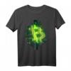 Bitcoin Code T-Shirt im Matrix Style mit Original BTC Logo - Für Miner, Trader & Hodler, Stylisches Kryptowährungen Fan-Shirt