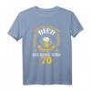 Herren 70 Jahre Geschenk - Lustiges Spruch T-Shirt zum 70. Geburtstag Spaßgeschenk für Männer, Freunde & Familie
