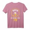 Herren 70 Jahre Geschenk - Lustiges Spruch T-Shirt zum 70. Geburtstag Spaßgeschenk für Männer, Freunde & Familie