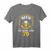 Herren 70 Jahre Geschenk - Lustiges Spruch T-Shirt zum 70. Geburtstag Spaßgeschenk für Männer, Freunde & Familie