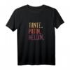 Tante Patin Heldin Geschenk für Patentante - Persönliches T-Shirt für Taufe, Kommunion, Firmung, Geburtstag & Weihnachten