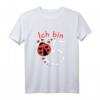 Kinder Mädchen 5 Jahre Geburtstags T-Shirt mit Marienkäfer - Perfekt für den 5. Geburtstag, Feier und Kindergarten