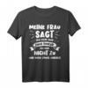 Meine Frau sagt Ich Habe Nur Zwei Fehler T-Shirt - Lustiges Geburtstagsgeschenk für Ehemann mit humorvollem Spruch