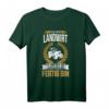 Ich höre nicht auf wenn ich müde sondern Fertig bin Landwirt T-Shirt - Unterstützung für Bauern & Erntehelfer, perfektes Geschenk für Landwirte