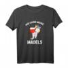 Damen Wein Sekt Party Saufen Mädelsabend T-Shirt - Lustiges Spruchshirt für Junggesellinnenabschied und Sektliebhaberinnen