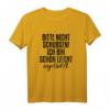 Bitte nicht schubsen! Ich bin schon leicht angetüdelt - Lustiges Party T-Shirt für Festivals, Dorffeste & Feiern