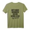 Bitte nicht schubsen! Ich bin schon leicht angetüdelt - Lustiges Party T-Shirt für Festivals, Dorffeste & Feiern