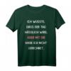 Witziges T-Shirt zum HapDeer mit sarkastischem Spruch – Perfekt für Partys, Zyniker & Ironiefans für Frauen und Männer