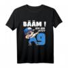 Kinder Geburtstagsshirt: Bäm ich bin 9 - Lustiges T-Shirt für Jungen und Mädchen zum 9. Geburtstag mit Dabbing Motiv