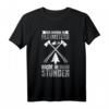 Lustiges Holzfäller Sprüche Geschenk für Waldarbeiter & Forstwirte - T-Shirt mit Axt Design für Geburtstag & Kollegen