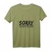 Damen Sorry Hab Nicht zugehört! Lustiges V-Ausschnitt T-Shirt mit Spruch – Coole & Witzige Damenmode