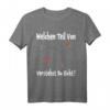 Welchen Teil Von Verstehst Du Nicht Nerd Mathelehrer Spruch T-Shirt – Lustiges Mathematik Wortspiel für Lehrer & Studenten, perfektes Geschenk für Geburtstag, Weihnachten & Abschluss