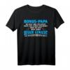 Bonus Papa T-Shirt - Du hast mir vielleicht nicht das Leben geschenkt - Persönliches Geschenk für Väter, Papas & Opas zum Vatertag, Geburtstag & Weihnachten