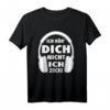Ich höre Dich nicht Ich zocke T-Shirt – Lustiges Gaming Geschenk für Zocker, Jungs und Männer zu Weihnachten & Geburtstag