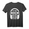 Ich höre Dich nicht Ich zocke T-Shirt – Lustiges Gaming Geschenk für Zocker, Jungs und Männer zu Weihnachten & Geburtstag