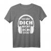 Ich höre Dich nicht Ich zocke T-Shirt – Lustiges Gaming Geschenk für Zocker, Jungs und Männer zu Weihnachten & Geburtstag