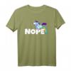 HapDeer Lustiges Einhorn T-Shirt mit Pupsen Spruch – Freches Geschenk für Einhorn Fans, Langschläfer & Humorvolle