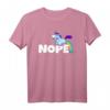 HapDeer Lustiges Einhorn T-Shirt mit Pupsen Spruch – Freches Geschenk für Einhorn Fans, Langschläfer & Humorvolle