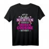 Nur die besten Nichten werden zur Cousine befördert T-Shirt – Lustiges Familiengeschenk für Nichten & Cousinen