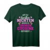 Nur die besten Nichten werden zur Cousine befördert T-Shirt – Lustiges Familiengeschenk für Nichten & Cousinen