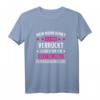 Mein Mann Denkt Ich Bin Verrückt - Lustiges Ehefrau T-Shirt mit Spruch für Damen, Frauen & Ehepaare, Perfekt als Geschenk