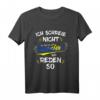 Ich schreie nicht, ich bin aus Bosnien T-Shirt – Lustiges Geschenk für Bosnier bei Veranstaltungen, Vatertag & Geburtstagsfeiern