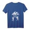 Damen & Herren Wanderspruch T-Shirt mit Bergmotiv - Lustiges Gipfelstürmer & Bergmensch Motiv für Wanderer & Bergliebhaber