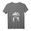 Damen & Herren Wanderspruch T-Shirt mit Bergmotiv - Lustiges Gipfelstürmer & Bergmensch Motiv für Wanderer & Bergliebhaber