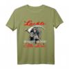 Sensenmann Spruch T-Shirt – Lächle du kannst sie nicht alle töten, lustiges Geschenk für Humorliebhaber zu Weihnachten, Vatertag & Jahrestag